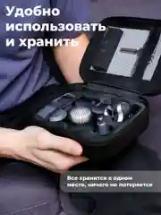 Набор бритвенный Zofft Special M5 (RS-202CRK), 4 насадки, двойные лезвия, 2 режима работы