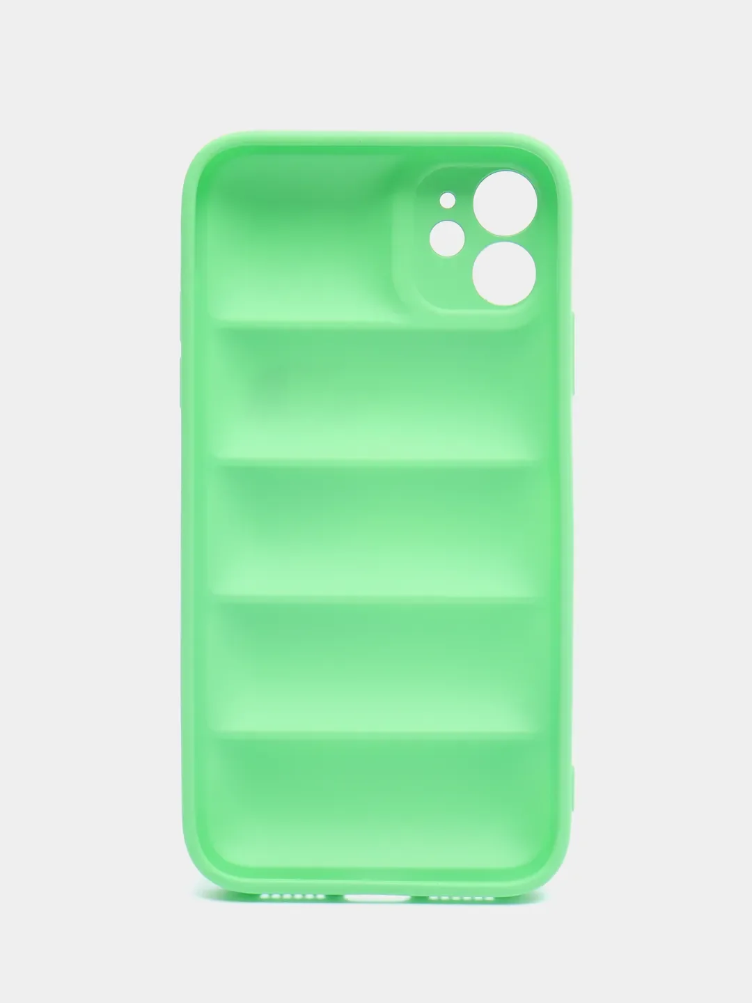 Зеленый чехол на iPhone (Айфон) 11, 13, 14, 15, 7, 8 Plus, XXS, XR, 12 Pro Max, Plus, силиконовый