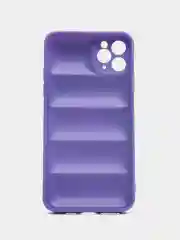 Фиолетовый чехол на iPhone (Айфон) 11, 13, 14, 15, 7, 8 Plus, XXS, XR, 12 Pro Max, Plus, силиконовый