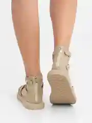 Приглушённый хаки сандалии, босоножки женские летние
