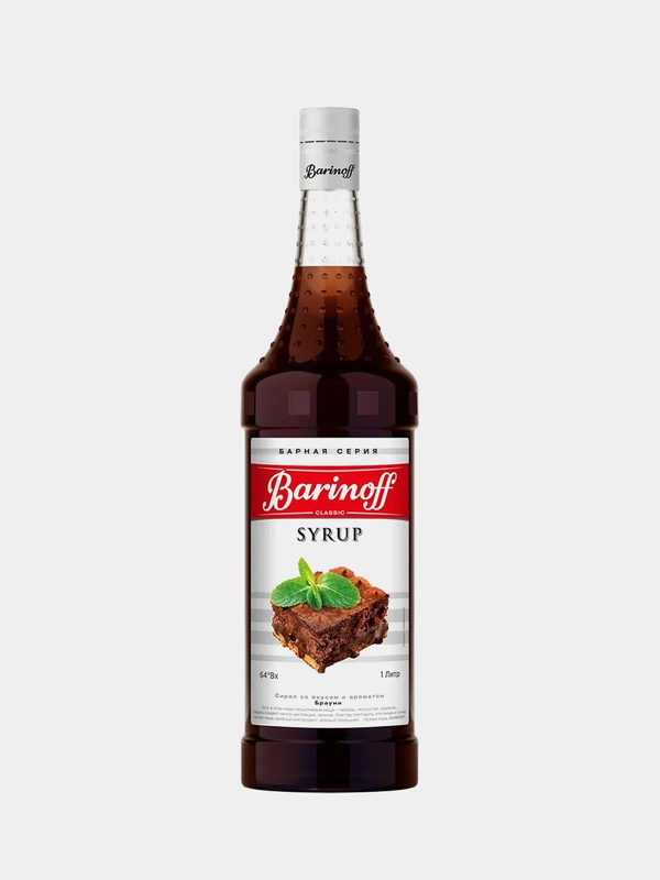Сироп Barinoff "Брауни", для кофе и десертов, 1 л