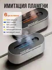 Увлажнитель воздуха с подсветкой, аромадиффузор DEERMA DEM-PX310W