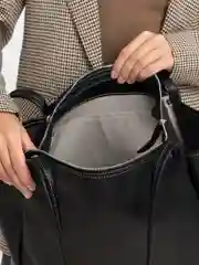Черный сумка женская, сумка шоппер через плечо