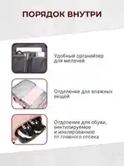 Розовый рюкзак женский мужской спортивный городской туристический дорожный для путешествий