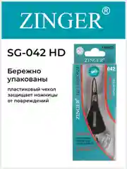 Ножницы маникюрные Zinger SG-042 для кутикулы с профессиональной ручной заточкой