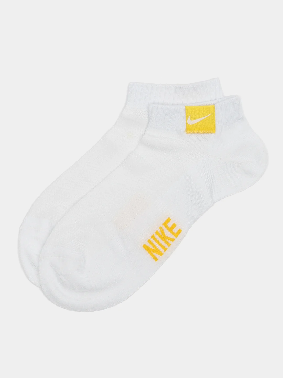 Желтый носки мужские белые с логотипом nike, Турция
