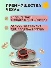 Коричневый очки детские солнцезащитные,солнечные очки летние складные для девочек и мальчиков+чехол