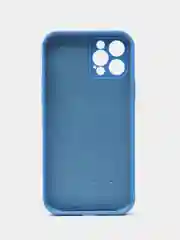 Синий силиконовый чехол для iPhone X 11 12 13 14 15 Pro Max
