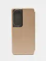 Золотой чехол-книжка Honor X7b  (хонор)