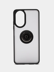 Противоударный чехол с кольцом для Realme C67 4G