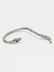 Серый серьга женская кафф, змея