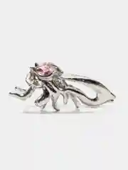 Серебряный серьга кафф
