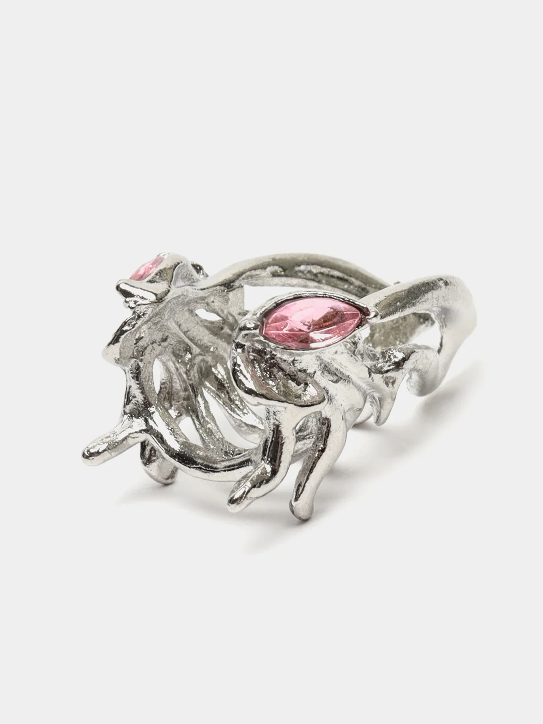 Серый серьга кафф