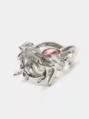 Серый серьга кафф