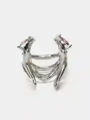 Серебряный серьга кафф