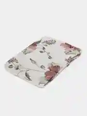 Коралловый меланж покрывало жаккардовое, 2-х стороннее на кровать, диван, размер - 220 х 235