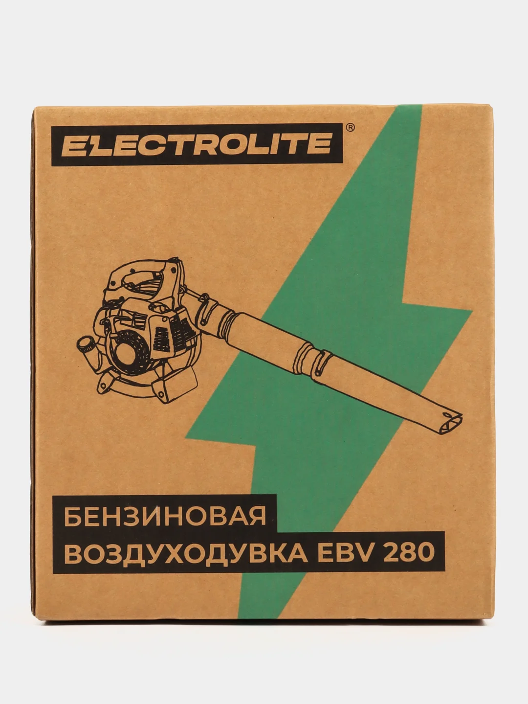 Бензиновая садовая воздуходувка/ветродуйка ELECTROLITE EBV 280 650 куб.м/ч, 1,1 л.с