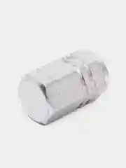 Серебряный колпачки для колес на ниппель, 4 шт, металлические