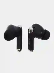 Черный беспроводные наушники c голосовым шумоподавлением, bluetooth, с микрофоном