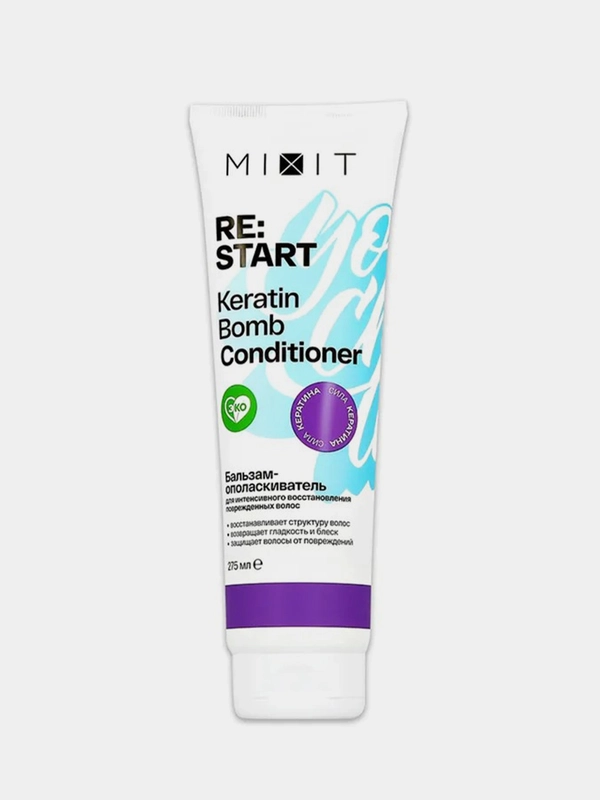 Бальзам-ополаскиватель MIXIT Re:Start, для восстановления волос, 275 мл