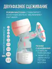 Молокоотсос электрический портативный