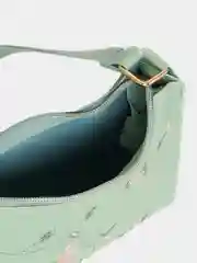 Бирюзовый сумка багет