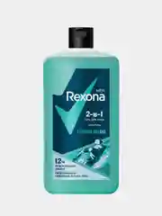 Гель для душа и шампунь 2в1 REXONA MEN "Глубина океана", 750 мл