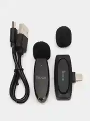 Беспроводной микрофон, петличный, для Android Type-C, Lightning iPhone