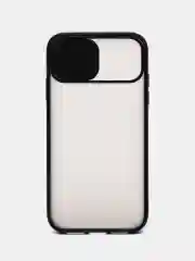 Темно-синий чехол для айфон (iPhone) 11 Pro Max 12, 13, 14 Plus с защитой для камеры, пластиковый