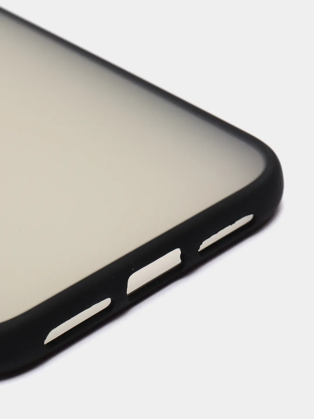 Темно-синий чехол для айфон (iPhone) 11 Pro Max 12, 13, 14 Plus с защитой для камеры, пластиковый
