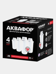 Фильтр для воды Аквафор, комплект сменных модулей А5, 4 штуки