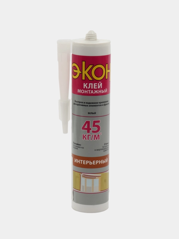 Клей монтажный интерьерный жидкие гвозди 400 гр