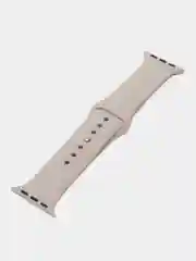 Серый меланж силиконовый ремешок для Apple Watch