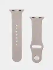 Серый меланж силиконовый ремешок для Apple Watch