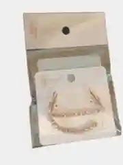 Серьги с фианитами удлиненные