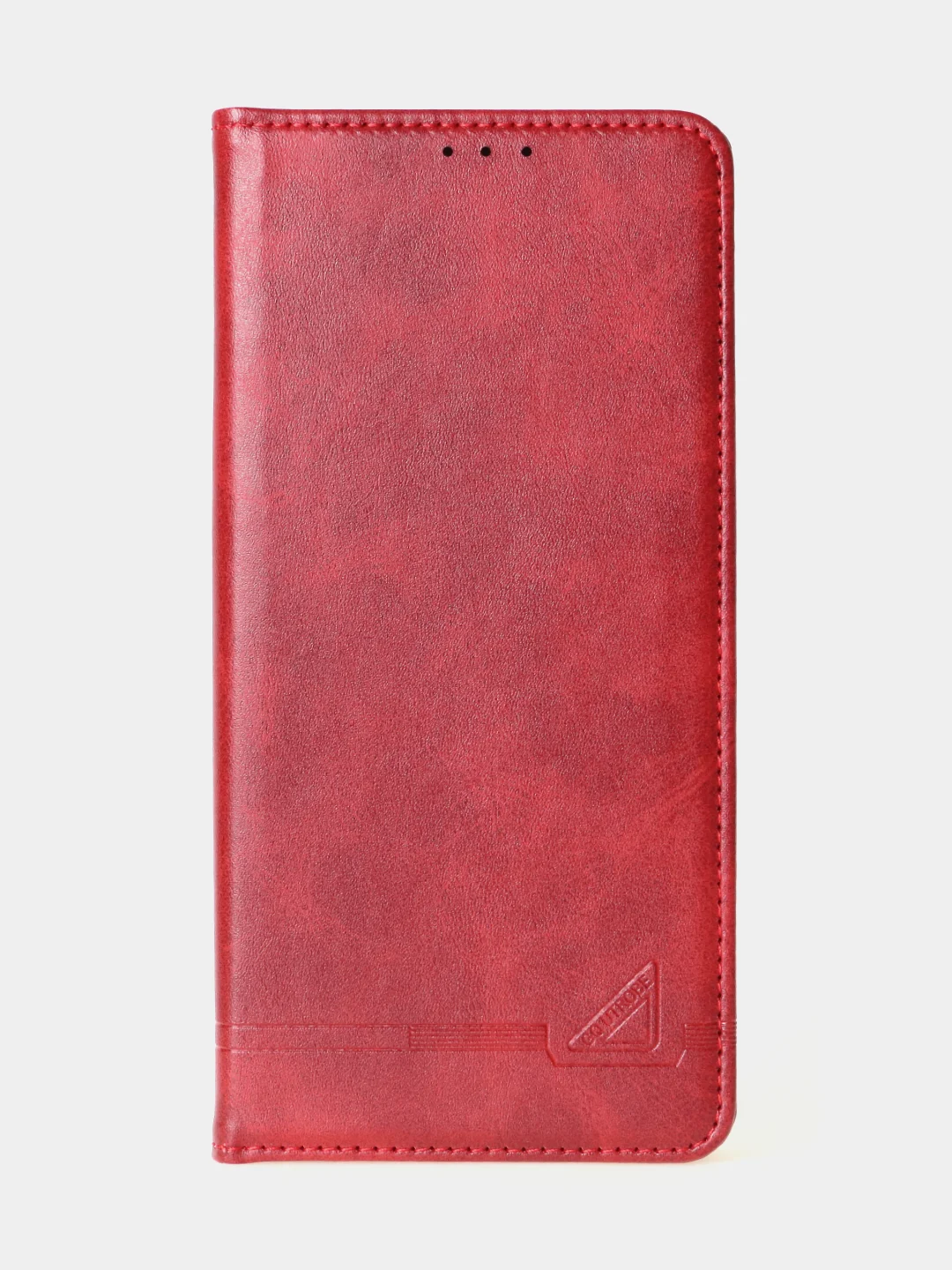 Алый чехол-книжка GQ Lite для Xiaomi Redmi Note 13 Pro Plus из высококачественной кожи