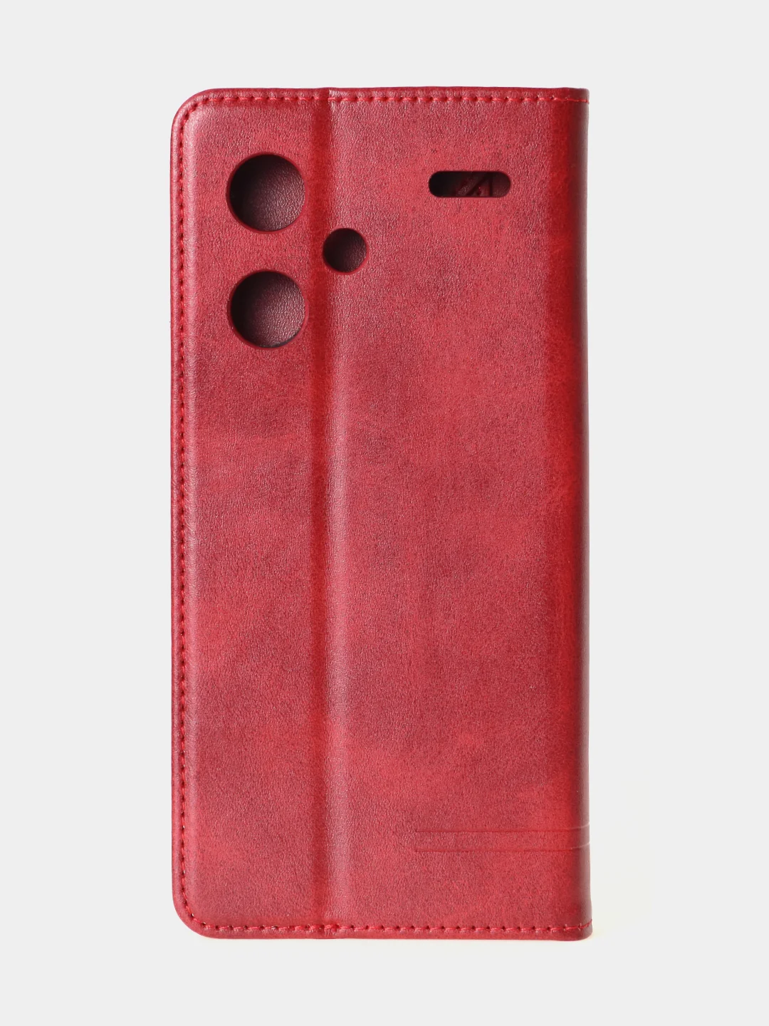Красный чехол-книжка GQ Lite для Xiaomi Redmi Note 13 Pro Plus из высококачественной кожи