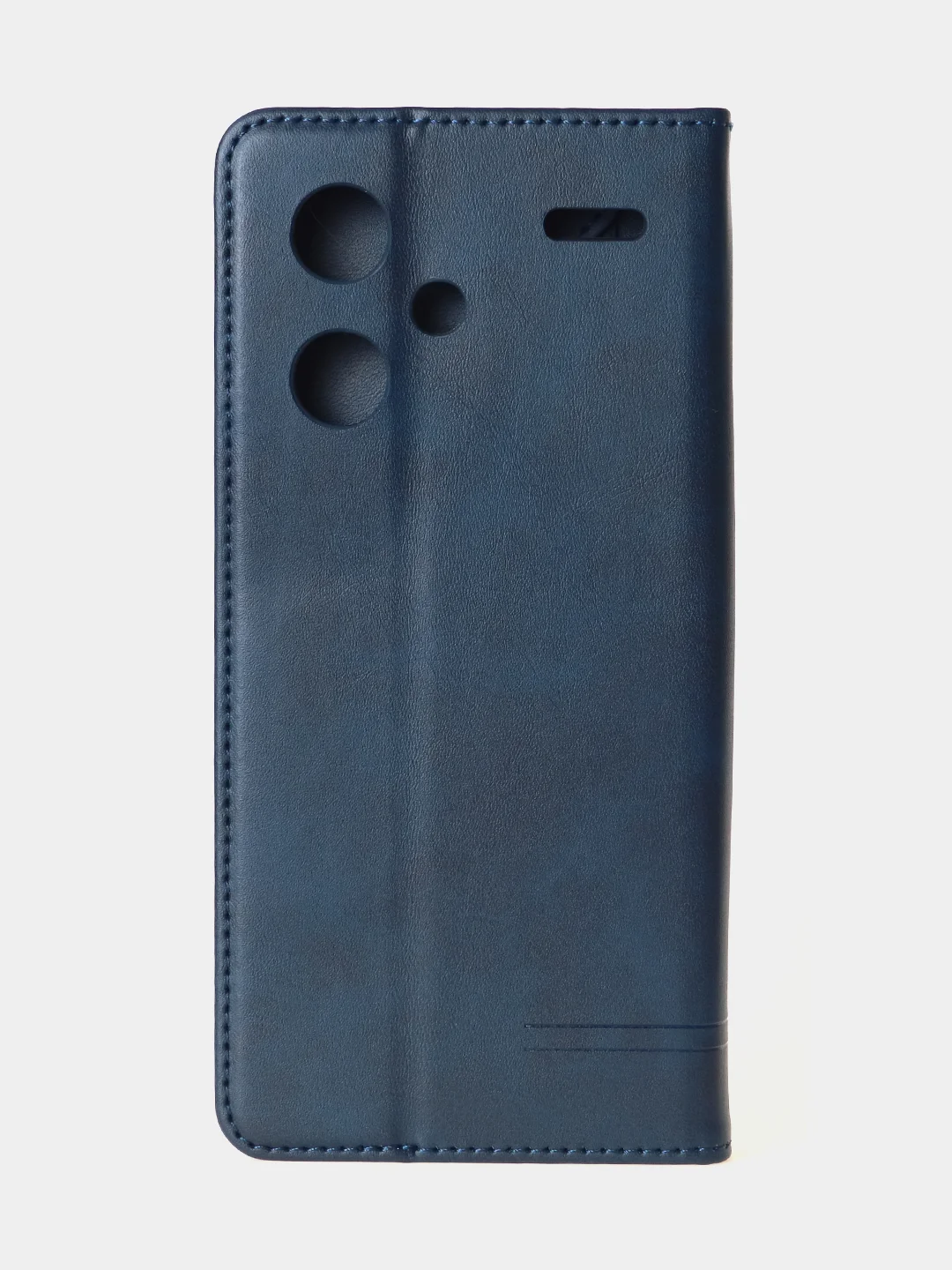 Синий чехол-книжка GQ Lite для Xiaomi Redmi Note 13 Pro Plus из высококачественной кожи