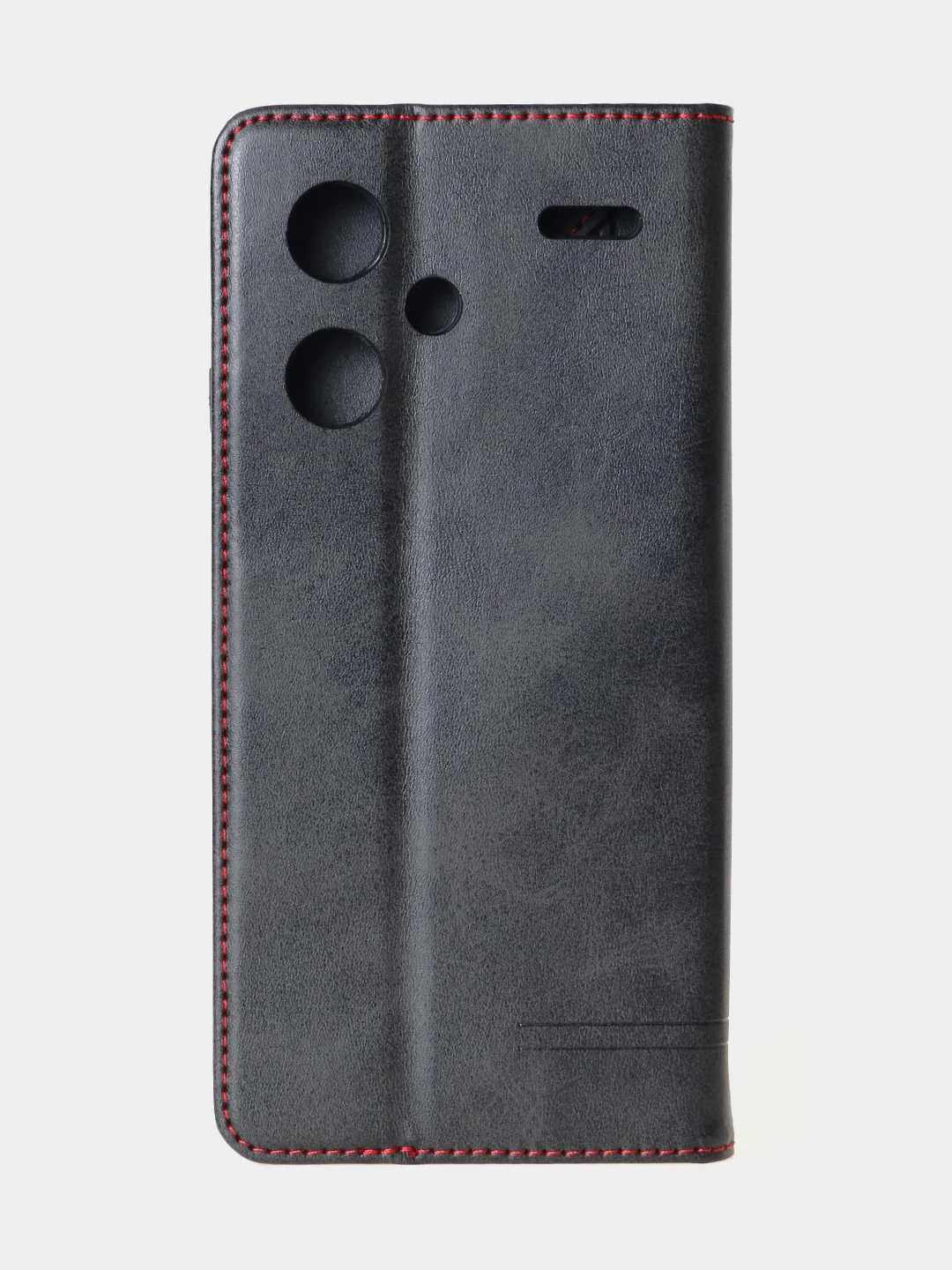 Черный чехол-книжка GQ Lite для Xiaomi Redmi Note 13 Pro Plus из высококачественной кожи
