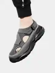 Серый сандали мужские спортивные