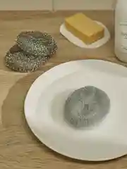 Набор металлических губок для кухни 3 штук