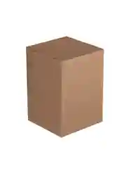 Ваза 13x17 см, стекло, цвет серый