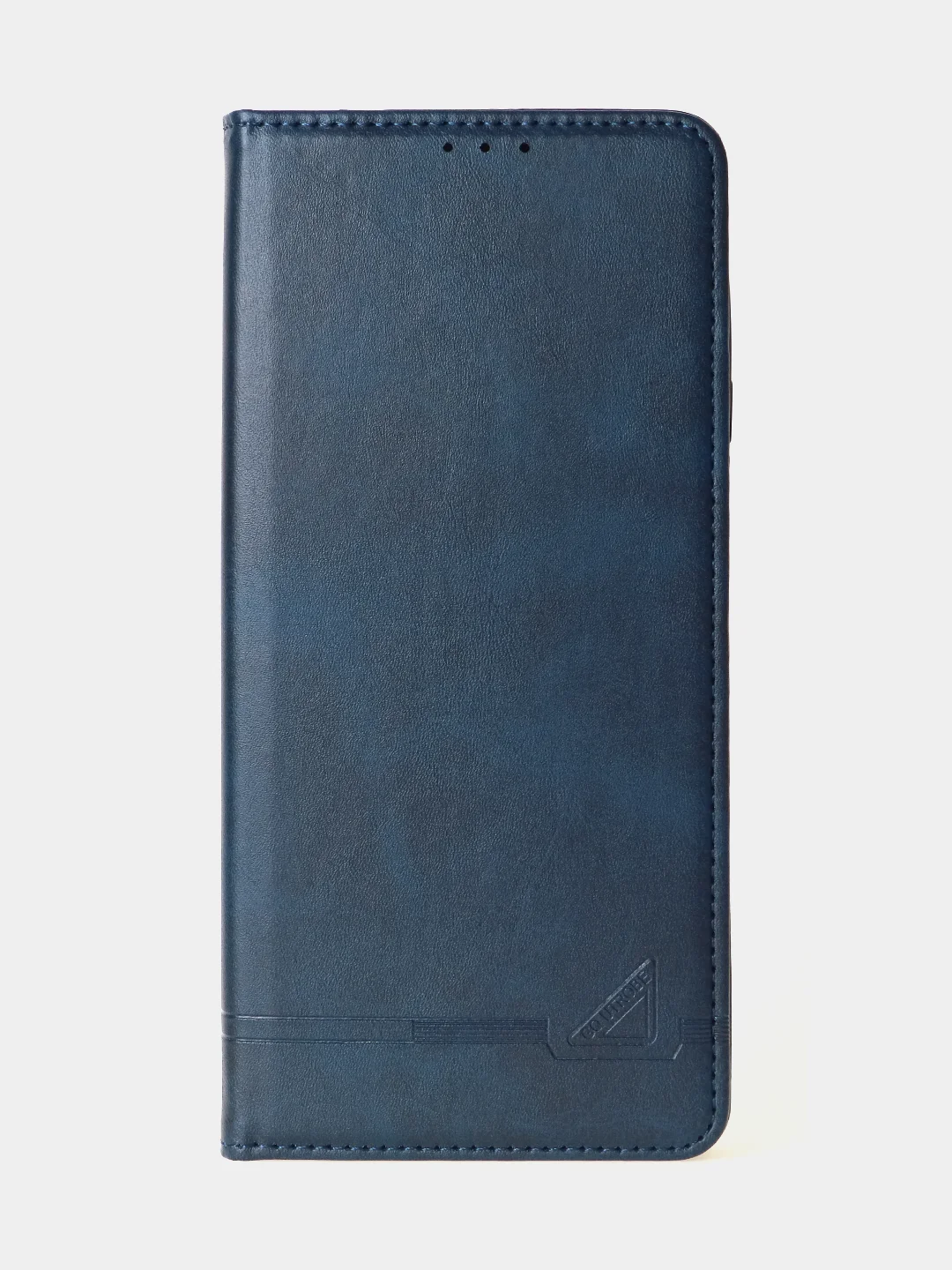 Синий чехол-книжка для Tecno Pova 6 Pro из высококачественной искусственной кожи