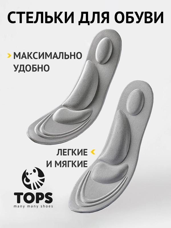 Анатомические стельки для обуви