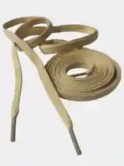 Бежевый шнурки для обуви, плоские, 3 цвета