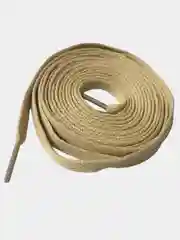 Бежевый шнурки для обуви, плоские, 3 цвета