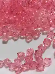 Коралловый акриловые бусины квадратные ромбовидные граненые ,8, 10  или 12 мм