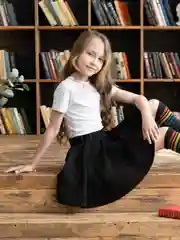 Юбка школьная для девочки, Утенок