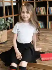 Юбка школьная для девочки, Утенок
