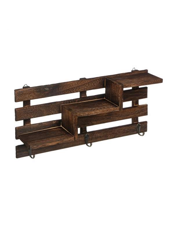 Полка-ключница открытого типа, 40x19x8,3 см